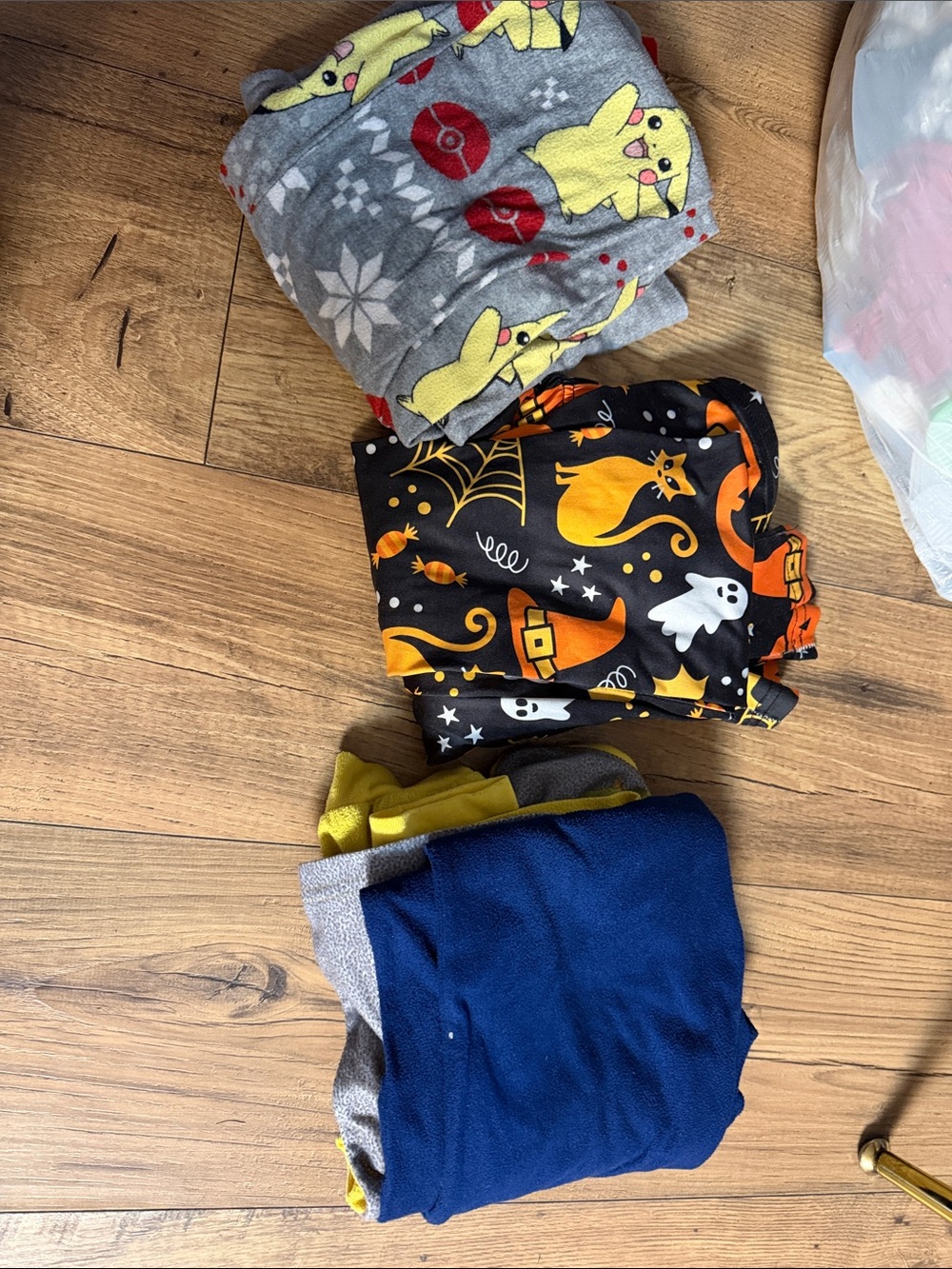 Pokemon Gray, Yellow and Red Pikachu, minions, Halloween Kids Pajama Set